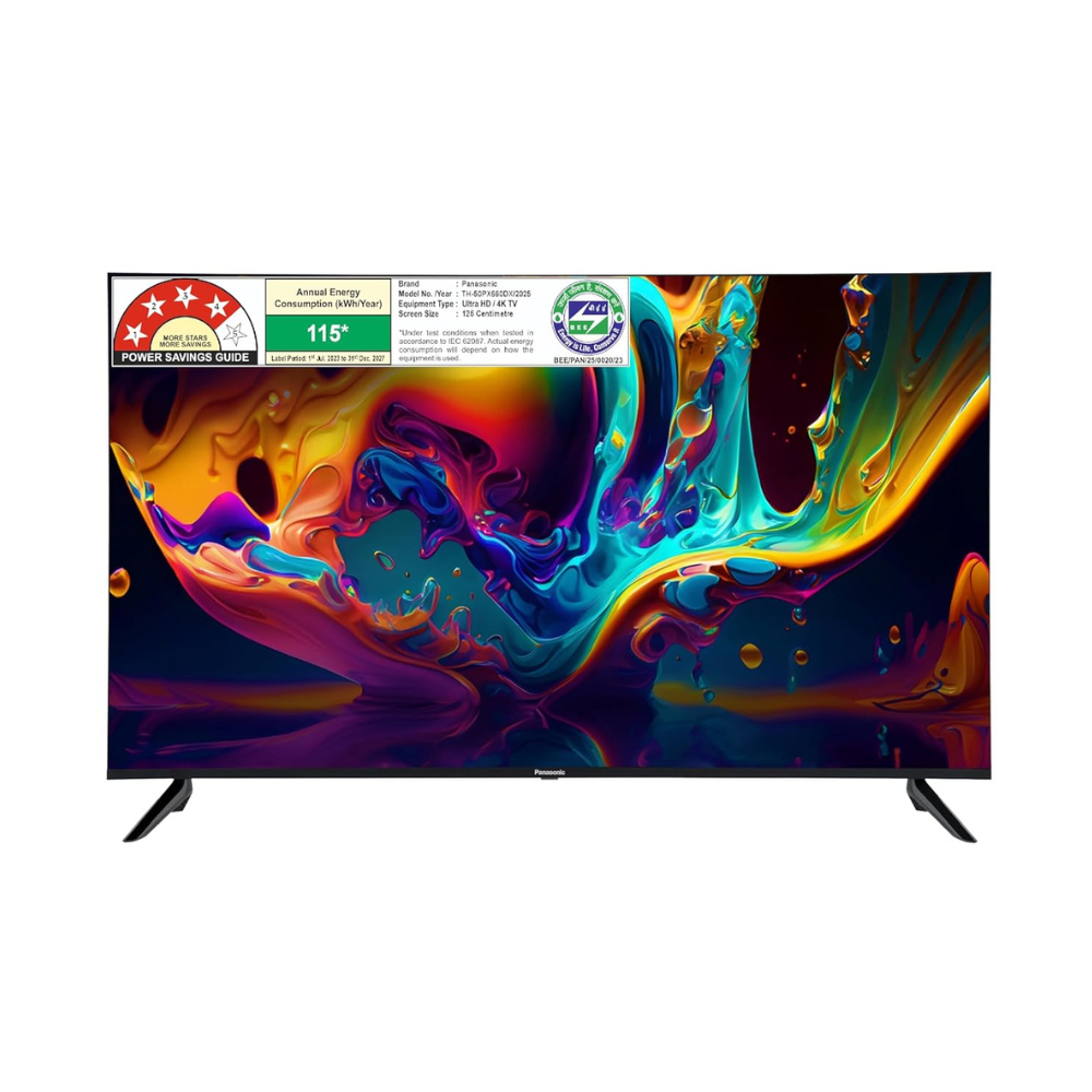 Panasonic 127 cm (50 inches) 4K Ultra HD Smart LED Google TV TH-50PX660DX (Black)