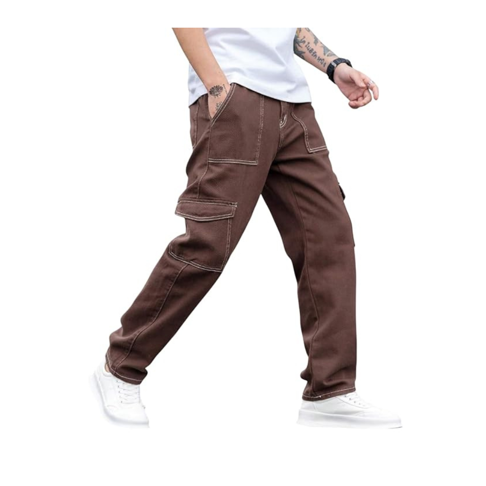 JVX Jeans for Men  Men Jeans  Reguler Fit DenimJeans  CargoJeans (NJJ-03)