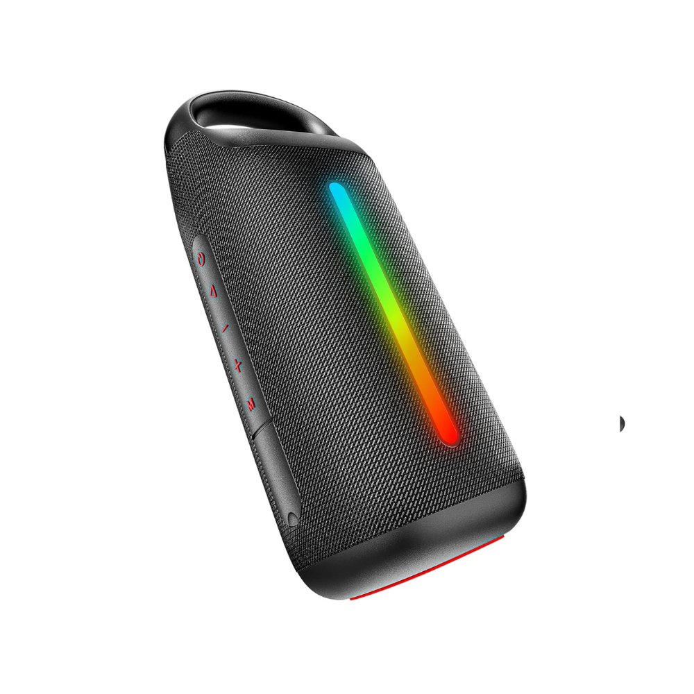 boAt 2025 Launch Stone Arc Pro Plus, Spatial Audio, 45W Signature Sound, 78mm Drivers,12 Hrs Battery, Broadcast & App Support, Bluetooth Speaker, Wireless Speaker, Portable Speaker (Raging Black)