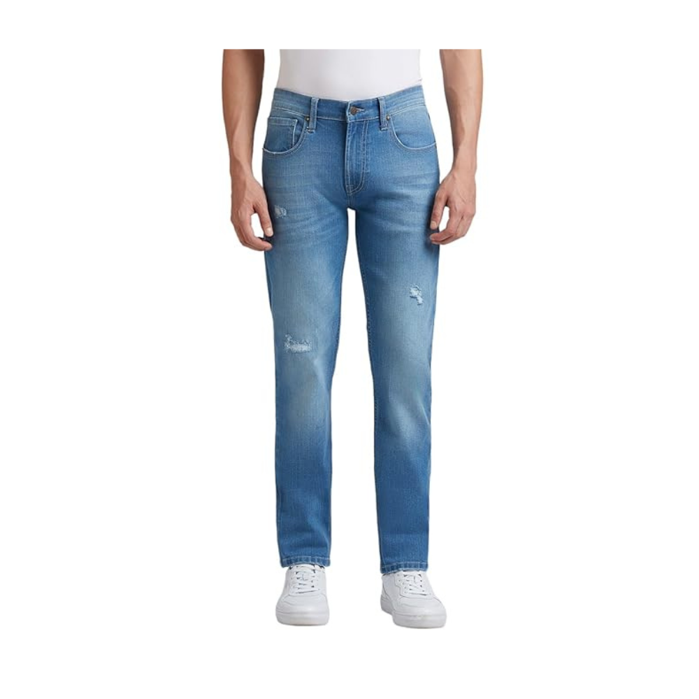 Pepe Jeans Men's Slim Fit Mid Rise Jeans