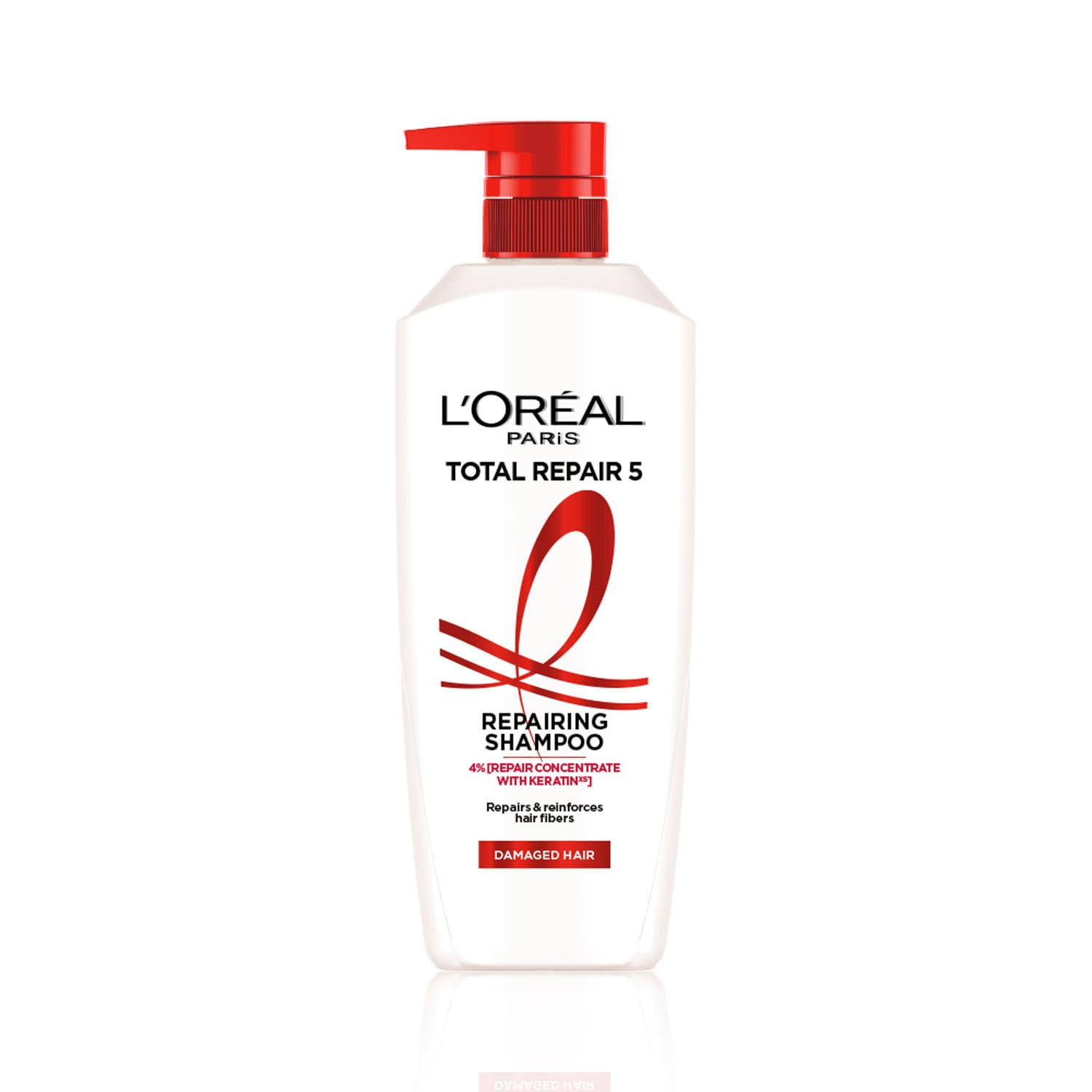 L'Oréal Paris Total Repair 5 Shampoo, For Repairing 5 signs of Damaged Hair, With Keratin XS | 800ml