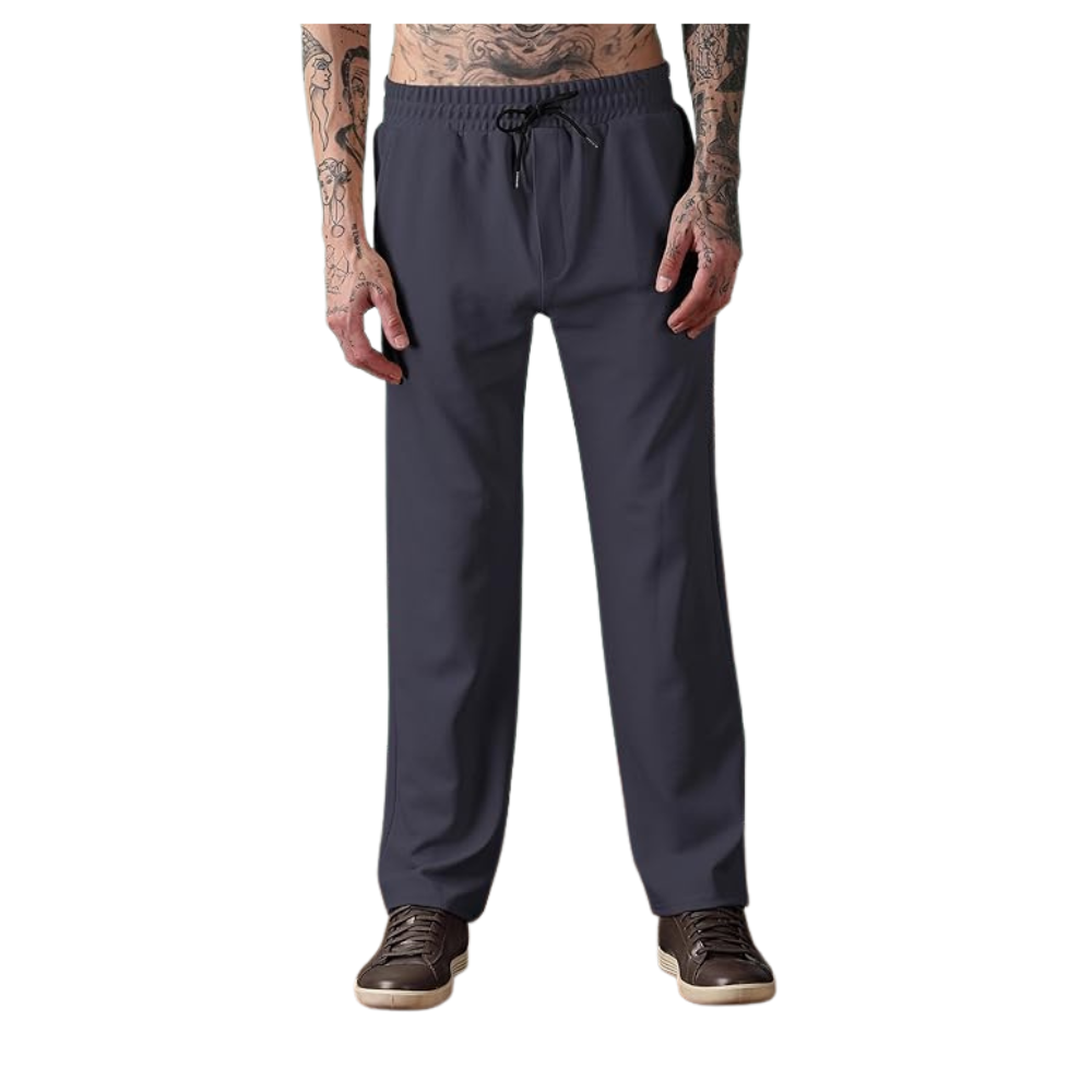 Urban Buccachi Men's Polycotton Straight Fit Track Pants  Mid-Rise with Flexi Waistband  Comfortable Active & Lounge Wear